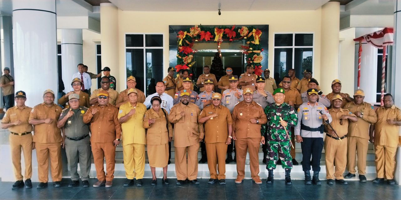Bupati Maybrat Tekankan Disiplin ASN dan Sinergi TNI–Polri di Awal Tahun 2026
