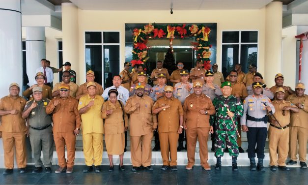 Bupati Maybrat Tekankan Disiplin ASN dan Sinergi TNI–Polri di Awal Tahun 2026