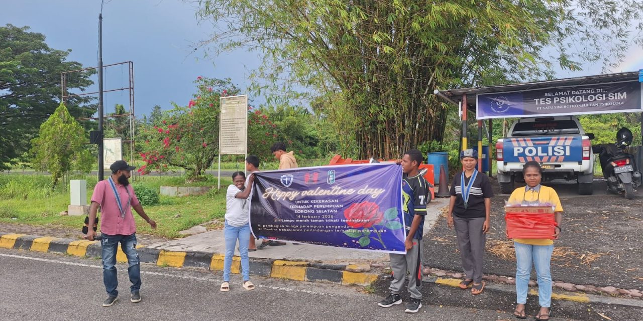Gabungan Organisasi Cipayung Sorong Selatan Gelar Aksi Damai dan Mimbar Bebas, Serukan Perlindungan Perempuan