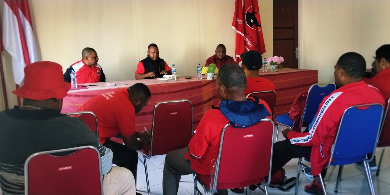 Ketua DPC PDI Perjuangan Maybrat Tegaskan Percepatan Struktur dan Disiplin Kader