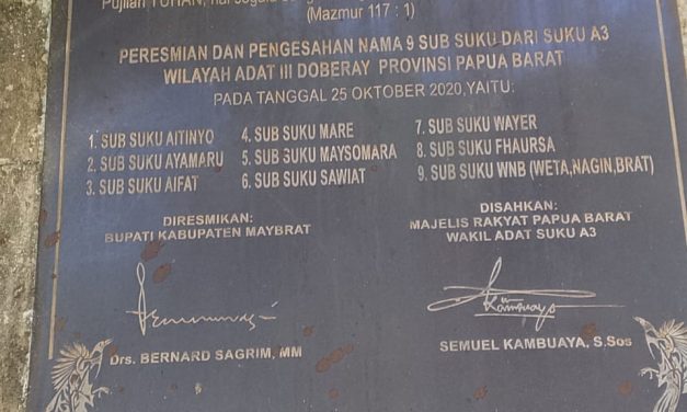 Perwakilan Adat Suku A3 Tegaskan Mare Berhak Bentuk LMA Sendiri