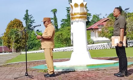 Apel Pagi Pemkab Sorong Selatan, Wakil Bupati Tekankan LHKPN hingga Kesiapan Kunjungan Tim Dirjen Otda