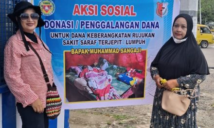 Aksi Sosial Penggalangan Dana Bantu Pasien Saraf Terjepit di Kota Sorong