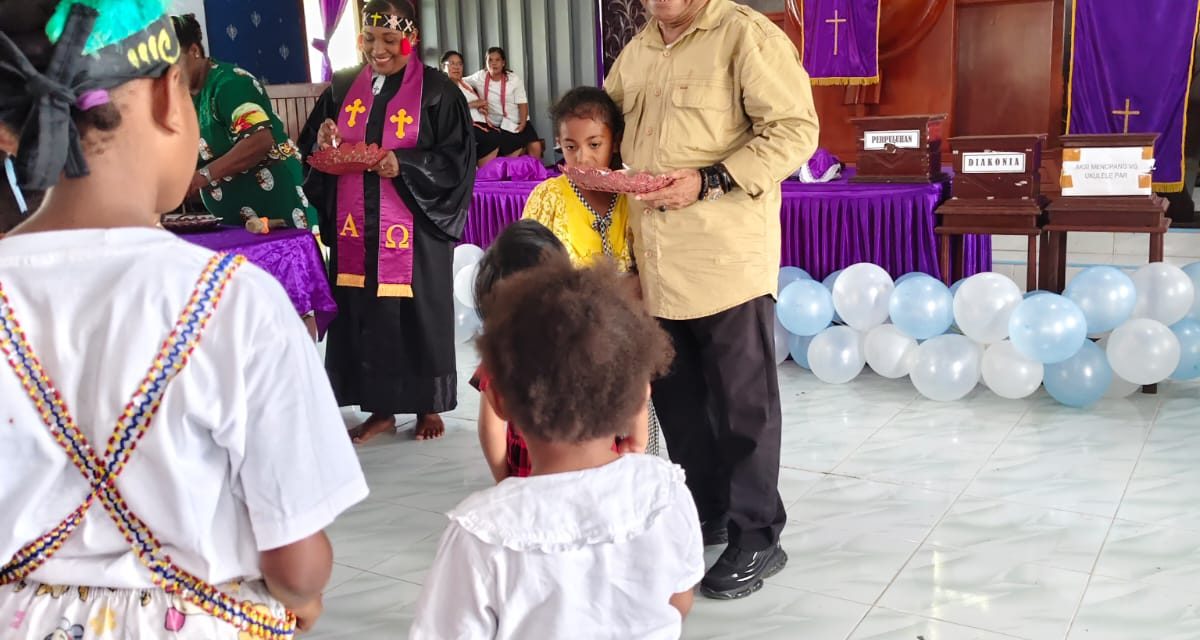 Jemaat GKI Sion Singguer Gelar Ibadah Syukur HUT YPK ke-64 di Sorong Selatan
