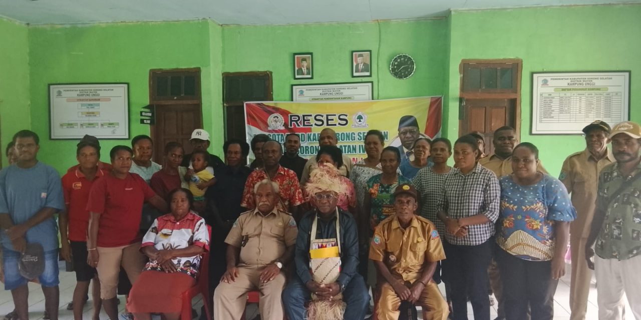 Matius Howay Gelar Reses di Distrik Wayer dan Konda, Serap Aspirasi Masyarakat