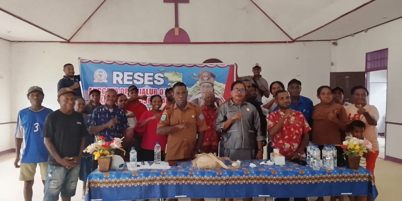 Reses DPRK Sorong Selatan, Amram Amelia Watho Serap Aspirasi Warga Johsiro dan Hararo