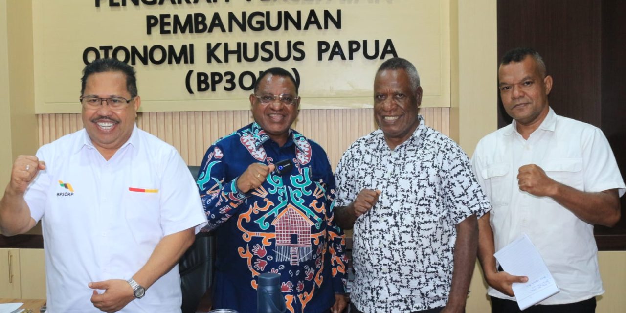 Bupati Maybrat Karel Murafer Temui BP3OKP, Minta Dukungan Pembangunan di Wilayah Konflik