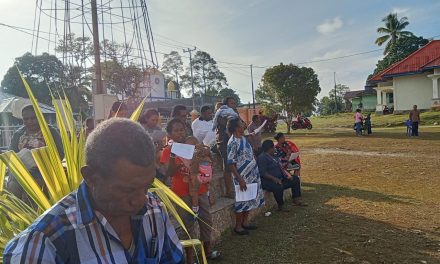 Jemaat GKI Pison Fategomi Sambut Kebangkitan Kristus dengan Ibadah Padang