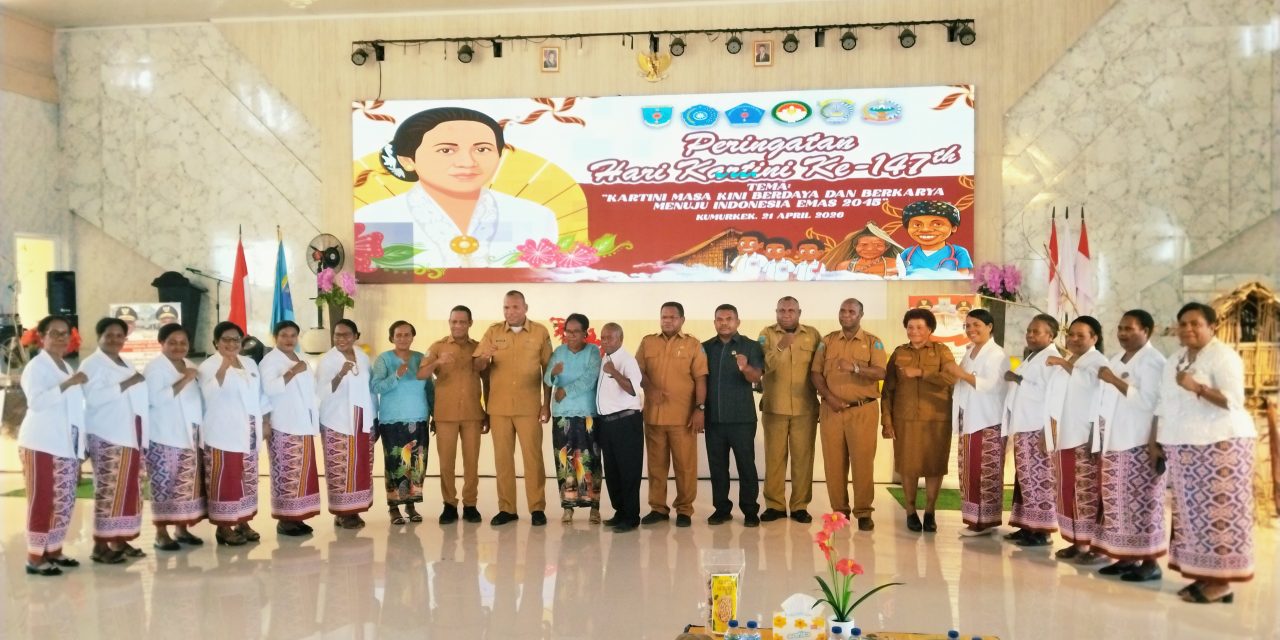 Asisten II Setda Maybrat Hadiri Peringatan Hari Kartini ke-147, Dorong Perempuan Berdaya Menuju Indonesia Emas 2045