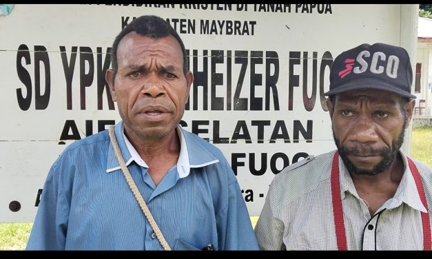 Mantan Kepala Sekolah SD YPK Ebenhezer Fuog Habel sory Serahkan Tugas dan Harapkan Peningkatan Kualitas Pendidikan