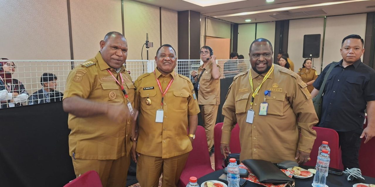 Bupati Maybrat Hadiri Forum Koordinasi Percepatan Pembangunan Papua di Timika