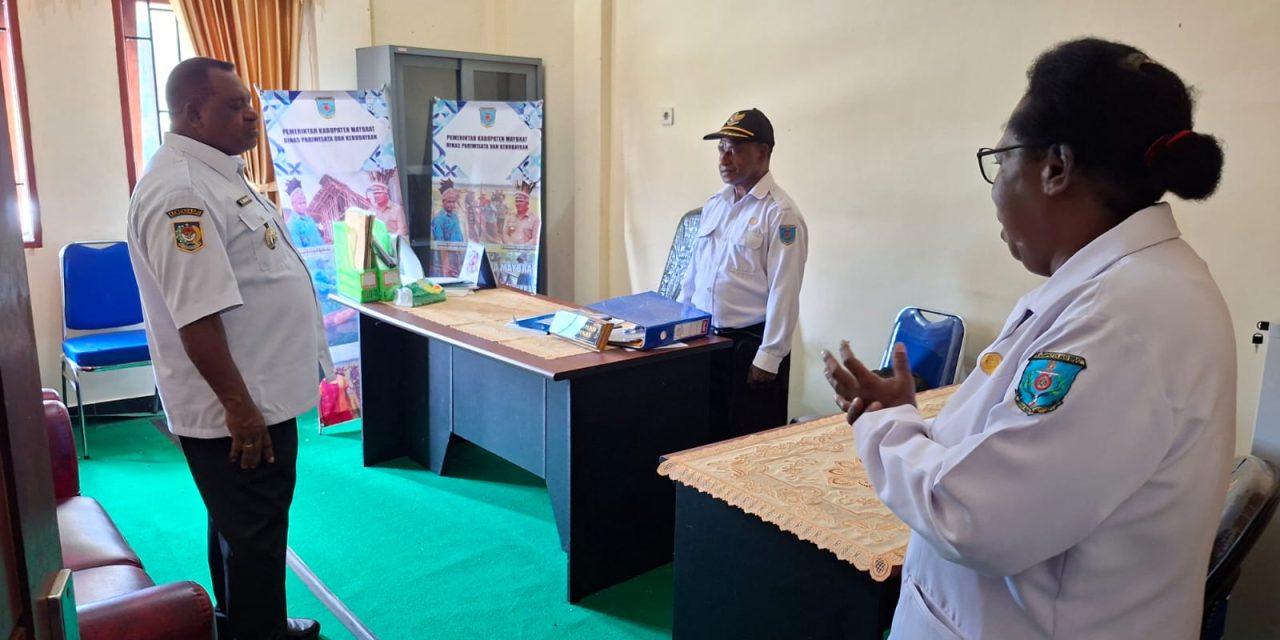 Bupati Maybrat Sidak Sejumlah OPD, Temukan ASN Tidak Berada di Kantor Saat Jam Kerja