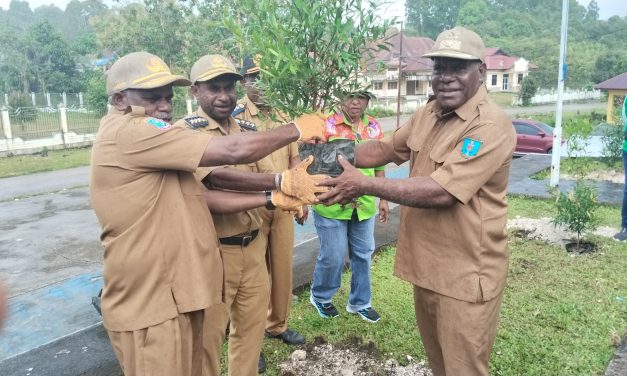 DLH Maybrat Gelar Kegiatan Pelestarian Lingkungan di Distrik Ayamaru dan SMP Negeri 3 Ayamaru Selatan