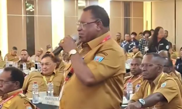 Tiga Kepala Daerah Papua Barat Daya Kompak Pertanyakan Pemangkasan Dana Otsus dalam Forum Koordinasi di Timika
