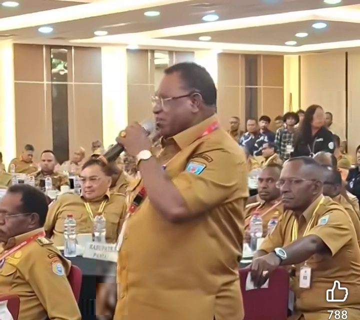 Tiga Kepala Daerah Papua Barat Daya Kompak Pertanyakan Pemangkasan Dana Otsus dalam Forum Koordinasi di Timika