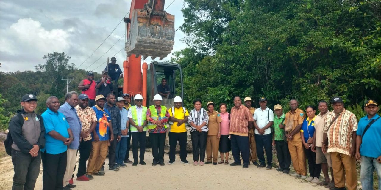 Bupati Maybrat Canangkan Peningkatan Ruas Jalan Yukase–Mare, Perkuat Konektivitas dan Akses Masyarakat