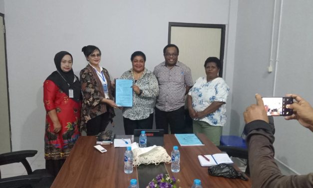 Perkuat Kolaborasi, Yayasan Mitra Sosial Peduli Kemanusiaan Papua Gelar Audiensi Perdana Bersama Kadinsos P3A Papua Barat Daya