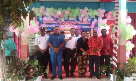 Ketua Umum LPEC Papua Barat Daya Hadiri Wisuda PAUD Cipta Harapan ke-XI di Distrik Ayamaru Selatan Jaya