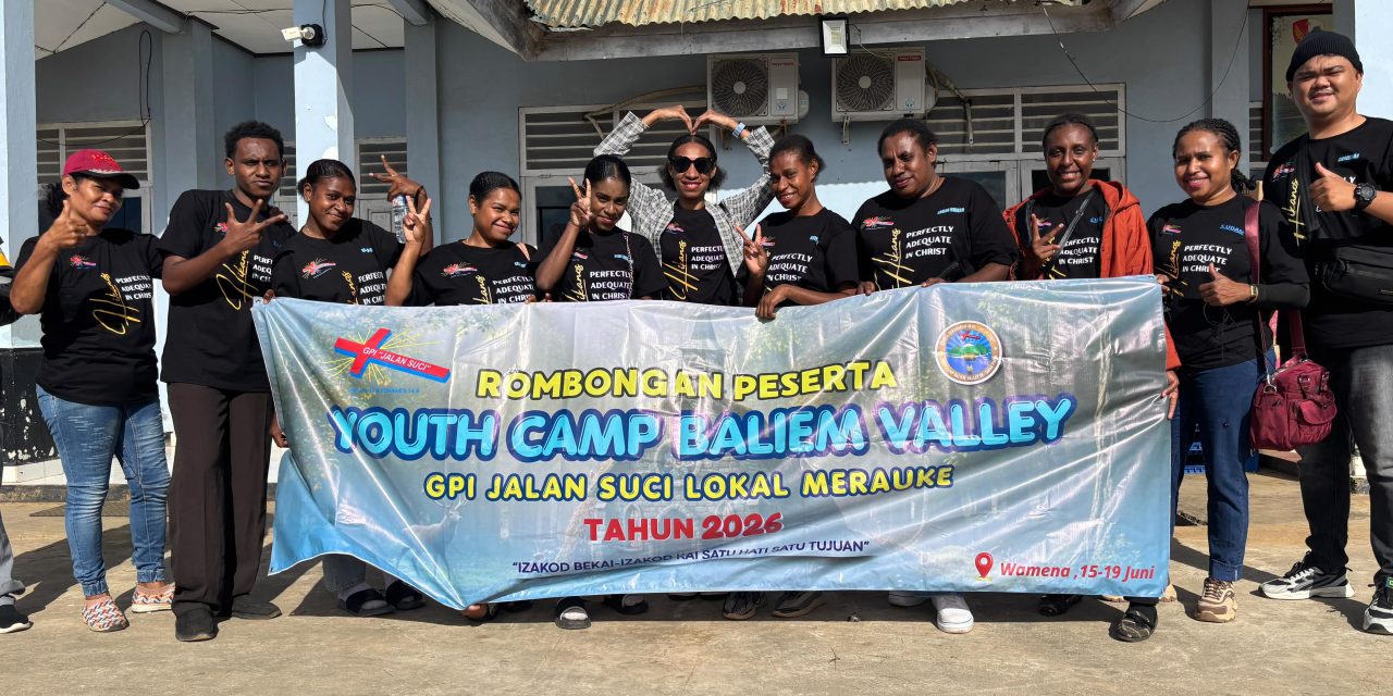 Youthcamp Pemuda GPI “Jalan Suci” Papua Berlangsung Sukses, Diikuti 800 Peserta dari Tanah Papua