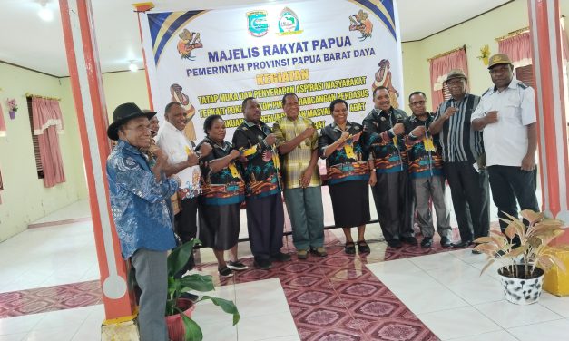 MRP Papua Barat Daya Serap Aspirasi Masyarakat Maybrat Terkait Definisi Orang Asli Papua dan Penguatan Lembaga Adat