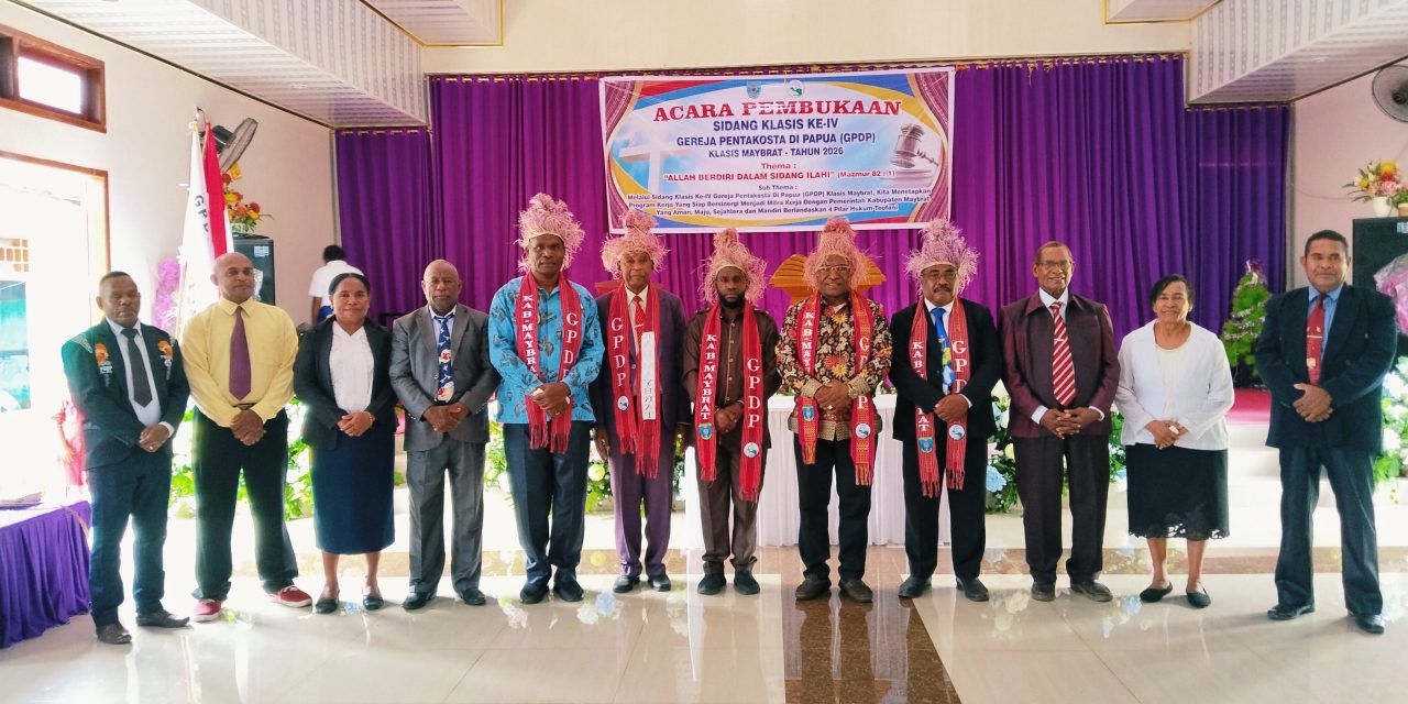 Sidang Klasis Ke-IV GPDP Maybrat Resmi Dibuka, Tetapkan Program Pelayanan dan Kemitraan dengan Pemerintah Daerah