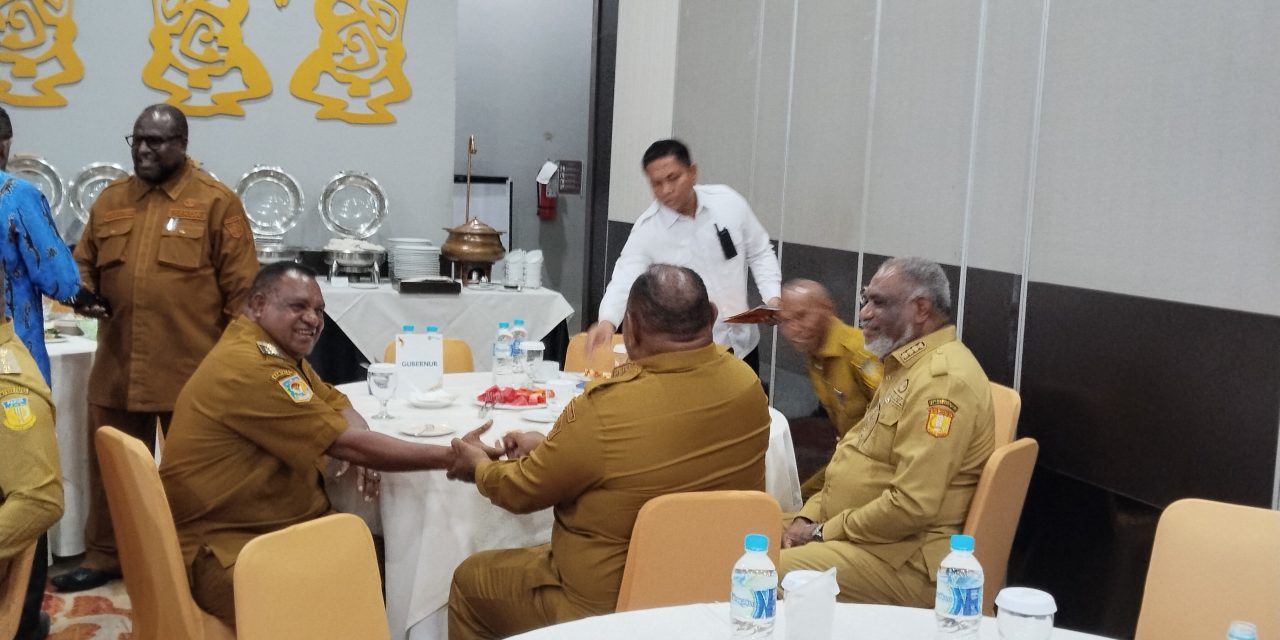 Bupati Maybrat Karel Murafer Hadiri Monitoring dan Evaluasi Program Jaminan Sosial Ketenagakerjaan dalam Rangka Pencapaian UCJ Papua Raya 2026
