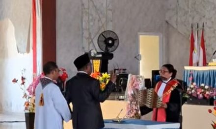 Moses Nauw Resmi Dilantik sebagai Wakil Ketua III DPRK Maybrat Periode 2024–2029