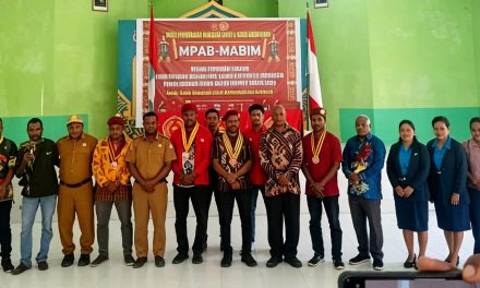 Ketua Umum LPEC Papua Barat Daya Hadiri Pembukaan Mpab-mabim Pmkri Cabang Aimas Santa Monika