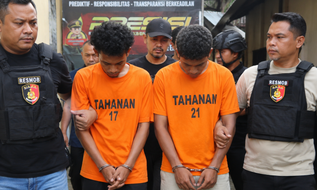 Dua Pelaku Penikaman Maksi Bless Sekuriti Hotel Di Sorong Berhasil Ditangkap Polisi