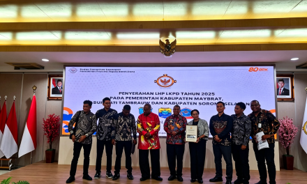 Kabupaten Maybrat Kembali Raih Opini WTP atas LKPD Tahun Anggaran 2025