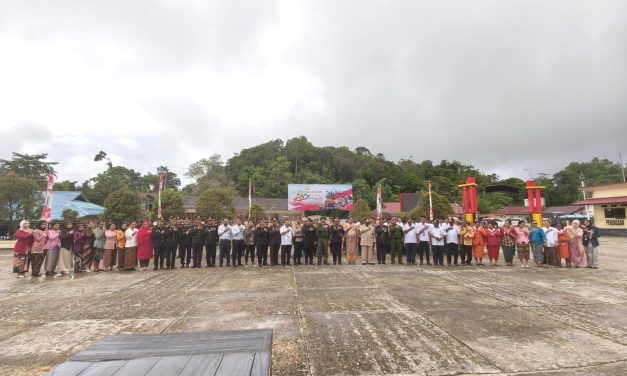 Upacara Hari Bhayangkara ke-80 di Polres Maybrat Berlangsung Khidmat, Dilanjutkan Peresmian Aula Theofani