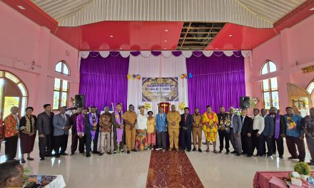 Wakil Bupati Maybrat Ferdinando Solossa Hadiri Ibadah Syukur HUT GBAI ke-31, Ajak Umat Terus Berkarya bagi Kemuliaan Tuhan
