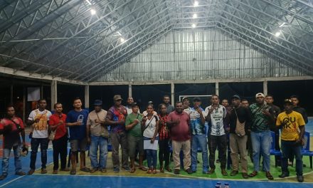 Panitia Turnamen Bola Voli Sorong Selatan Gelar Technical Meeting Sambut HUT Kabupaten dan HUT RI ke-81