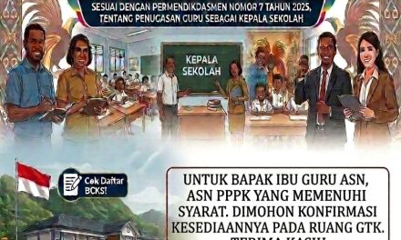 Dinas Pendidikan Maybrat Buka Seleksi Terbuka Bakal Calon Kepala Sekolah bagi Guru ASN dan PPPK