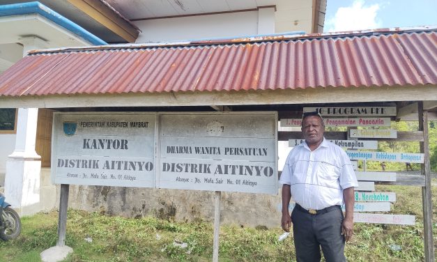 Kepala Distrik Aitinyo Harapkan Perhatian Pemerintah untuk Peningkatan Fasilitas Kantor Distrik