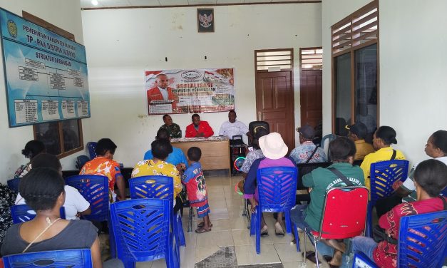 DPC BMP RI Maybrat Gelar Sosialisasi Wawasan Kebangsaan di Distrik Aitinyo, Perkuat Persatuan dan Dukung Pembangunan