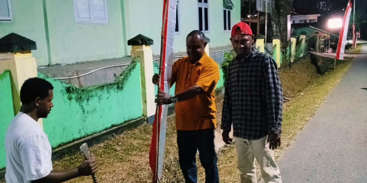 Sambut HUT ke-81 RI, Pemerintah Distrik dan Kelurahan Ayamaru Gelar Berbagai Kegiatan