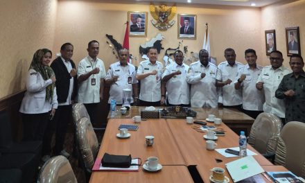 Bupati Maybrat Karel Murafer Temui Dirjen Bina Keuangan Daerah Kemendagri, Perjuangkan Peningkatan Dana Alokasi Umum (DAU)