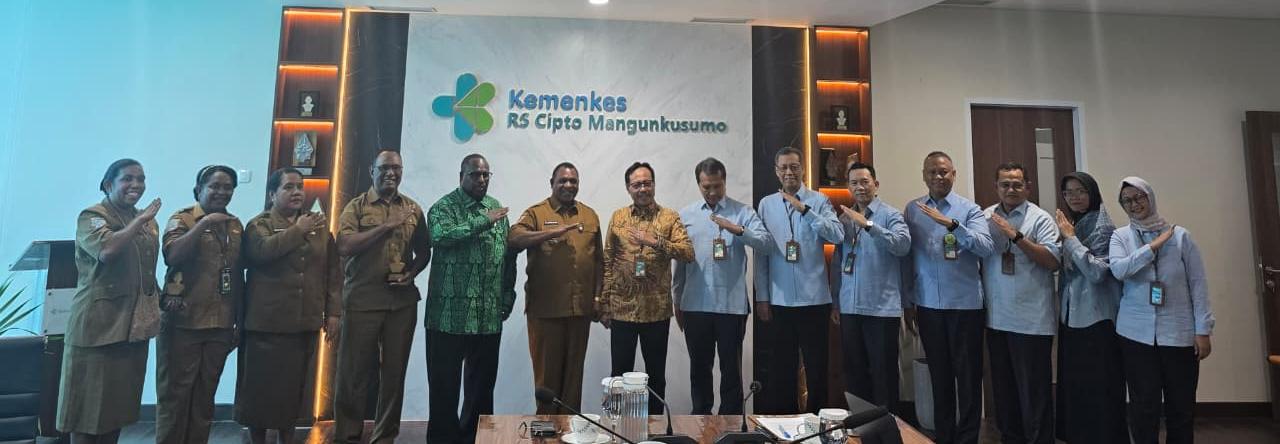 Bupati Maybrat karel Murafer Teken Kerja Sama dengan RSCM, Perkuat Pelayanan Kesehatan dan Pengembangan SDM