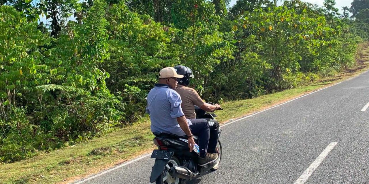 Wakil Bupati Sorong Selatan Tampil Sederhana, Naik Yamaha Mio Hadiri Jalan Santai Sambut HUT Kabupaten dan HUT ke-81 RI