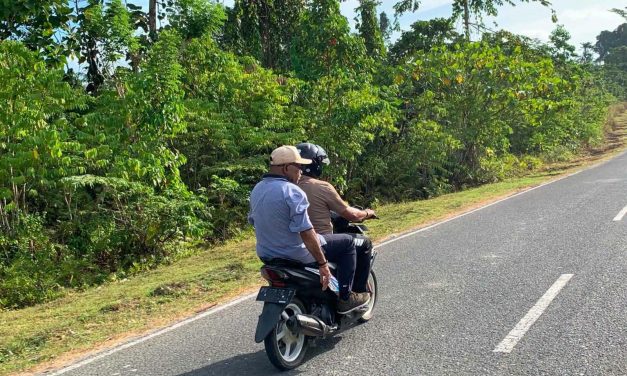 Wakil Bupati Sorong Selatan Tampil Sederhana, Naik Yamaha Mio Hadiri Jalan Santai Sambut HUT Kabupaten dan HUT ke-81 RI