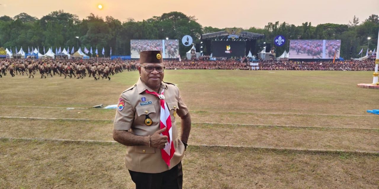Wakil Bupati Sorong Selatan Hadiri Pembukaan Jambore Nasional XII Gerakan Pramuka 2026 di Cibubur