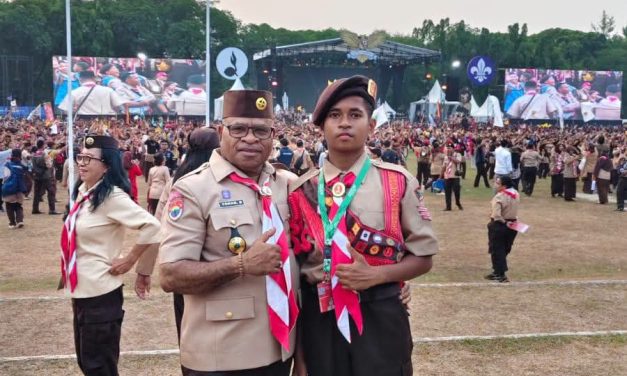 Abraham Bodory Wakili Kabupaten Sorong Selatan dalam Jambore Nasional XII Tahun 2026