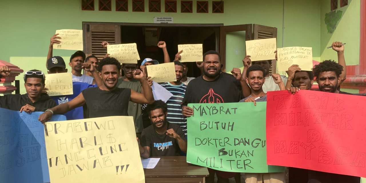 Mahasiswa/i Maybrat Jogja Kutuk Penembakan Warga Sipil di Aifat, Desak TNI-Polri Bertanggung Jawab