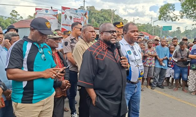 Pemda Maybrat dan Polres Buka Palang Pasca Penembakan Tiga Warga Sipil