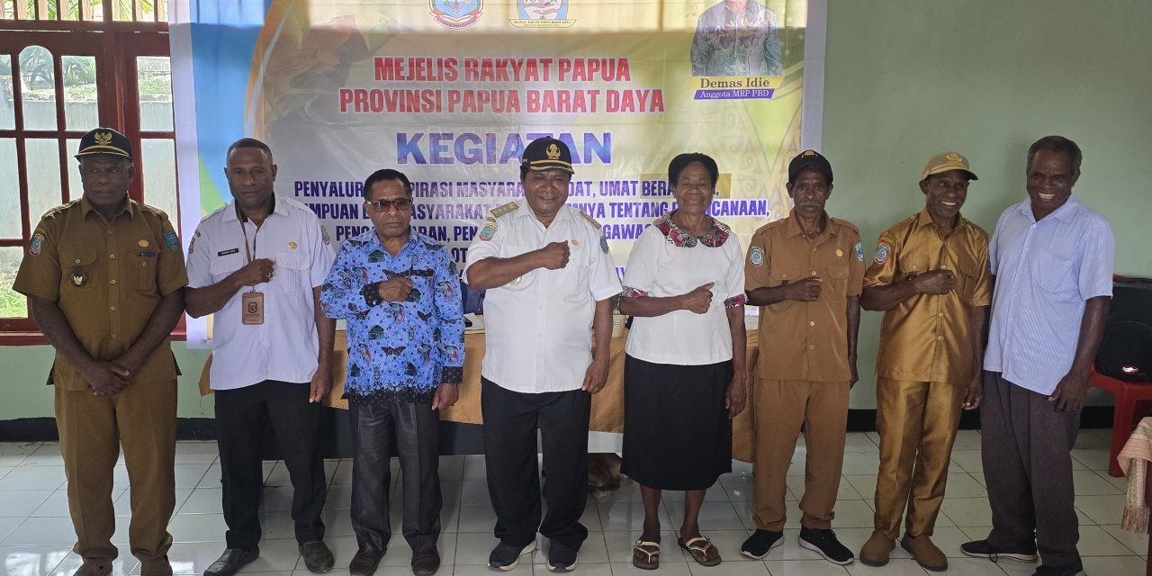 Anggota MRP PBD Demas Idie Serap Aspirasi Masyarakat Aitinyo Raya, Dorong Optimalisasi Dana Otsus dan Ketahanan Pangan