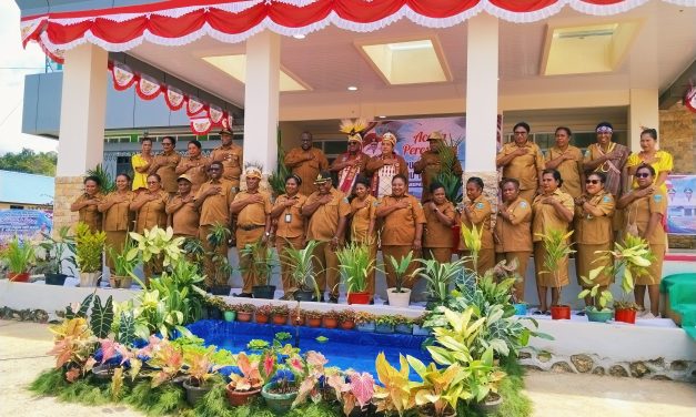 Bupati Maybrat Resmikan Gedung Baru Puskesmas Ayamaru Timur Selatan