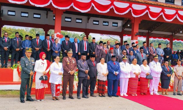 Bupati Maybrat: HUT ke-81 RI Berjalan Aman, Pembangunan Harus Didukung Keamanan dan Persatuan