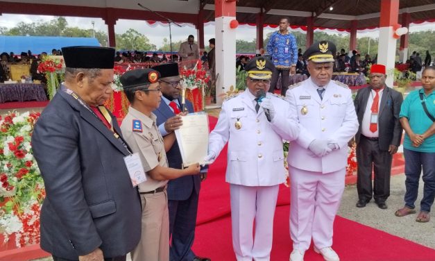Sertifikat Tanah Sekolah Rakyat Diserahkan kepada Pemkab Maybrat
