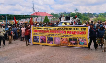 Masyarakat Maybrat Pro Demokrasi dan Peduli HAM Desak Presiden Tarik Pasukan Non-Organik